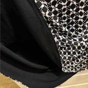 Reversible skirt- elastic waist , hits above knee